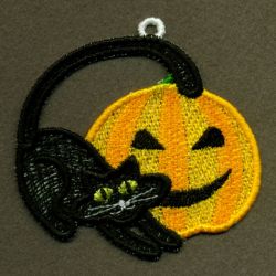 FSL Halloween Black Cat 10 machine embroidery designs