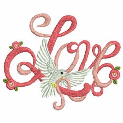 Wedding Doves 01 machine embroidery designs