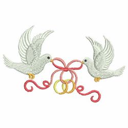 Wedding Doves 05 machine embroidery designs