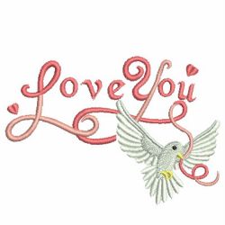 Wedding Doves 06 machine embroidery designs