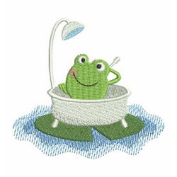 Cute Frogs 05 machine embroidery designs
