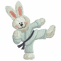 Cute Rabbits 04 machine embroidery designs