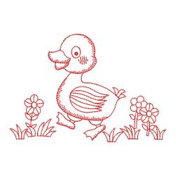 Redwork Farm Animals 07(Sm) machine embroidery designs