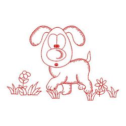 Redwork Farm Animals 08(Lg) machine embroidery designs