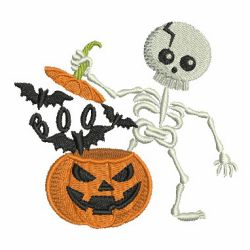 Halloween Skull 06 machine embroidery designs
