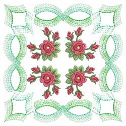 Rippled Rose Quilts 07(Lg) machine embroidery designs