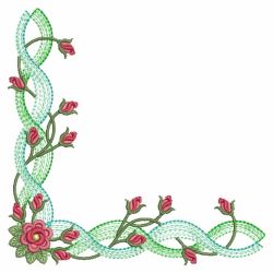 Rippled Rose Quilts 10(Md) machine embroidery designs