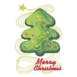 Colorful Christmas machine embroidery designs