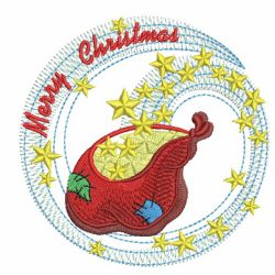 Colorful Christmas 08 machine embroidery designs