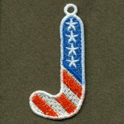 FSL Patriotic Alphabet 1 10 machine embroidery designs