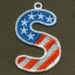 FSL Patriotic Alphabet 1 19 machine embroidery designs