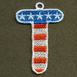 FSL Patriotic Alphabet 1 20 machine embroidery designs