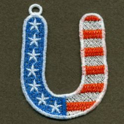 FSL Patriotic Alphabet 1 21 machine embroidery designs
