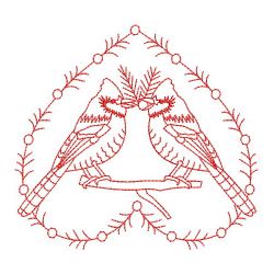 Redwork Blue Jay 2 10(Md) machine embroidery designs