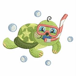 Cute Turtle 03 machine embroidery designs