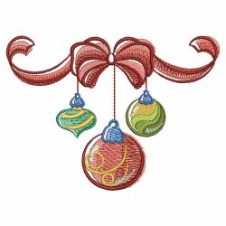 Watercolor Christmas 08 machine embroidery designs
