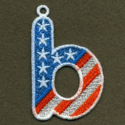 FSL Patriotic Alphabet 2 02 machine embroidery designs
