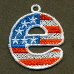 FSL Patriotic Alphabet 2 05 machine embroidery designs