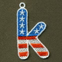 FSL Patriotic Alphabet 2 11 machine embroidery designs