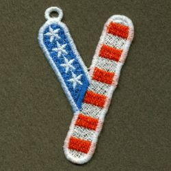 FSL Patriotic Alphabet 2 25 machine embroidery designs