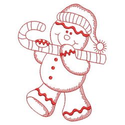 Redwork Country Ginger 2(Lg) machine embroidery designs