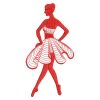 Redwork Ballerina Silhouettes 02(Lg)