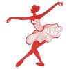 Redwork Ballerina Silhouettes 05(Md)