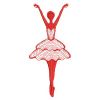 Redwork Ballerina Silhouettes 07(Lg)