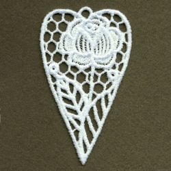 FSL Heirloom Rose Lace 07 machine embroidery designs