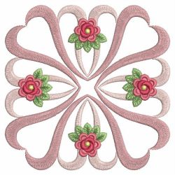 Pink Ribbon Rose Quilts 06(Lg)