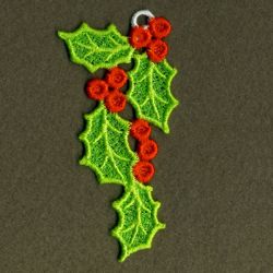 FSL Holly Ornaments 05 machine embroidery designs