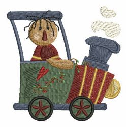 Country Treasure Train machine embroidery designs