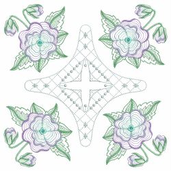 Rippled Pansy Quilts 1 machine embroidery designs