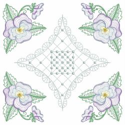 Rippled Pansy Quilts 1 06 machine embroidery designs