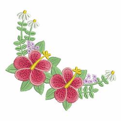 Colorful Assorted Flowers 02 machine embroidery designs