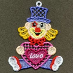 FSL Clown 10 machine embroidery designs