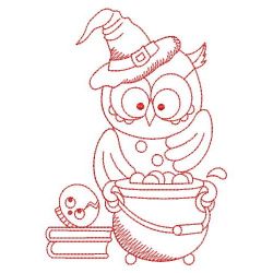 Redwork Halloween Animals 10(Md) machine embroidery designs