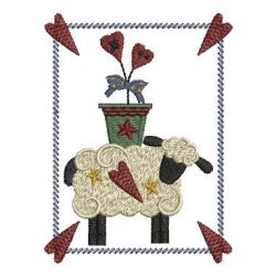 Country Sheeps 01 machine embroidery designs