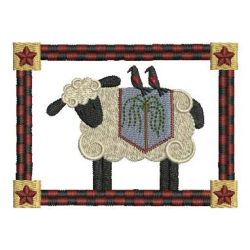 Country Sheeps 02 machine embroidery designs