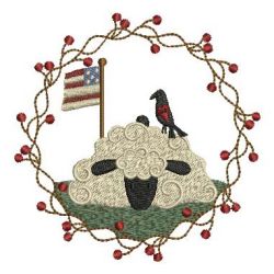 Country Sheeps 05 machine embroidery designs