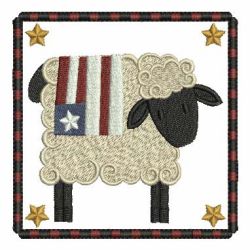 Country Sheeps 08 machine embroidery designs