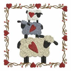 Country Sheeps 10 machine embroidery designs