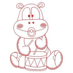 Redwork Musical Animals 08(Md)