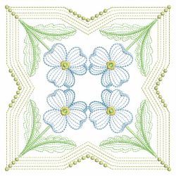 Rippled Pansy Quilts 2 07(Sm) machine embroidery designs