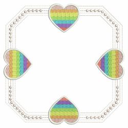 Rainbow Heart Frames 02(Sm)