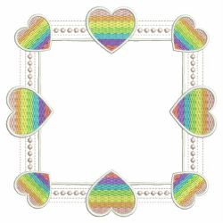 Rainbow Heart Frames 03(Sm)