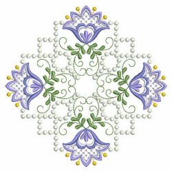 Candlewick Jacobean Flower Quilts 03(Sm) machine embroidery designs