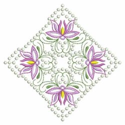 Candlewick Jacobean Flower Quilts 04(Sm)