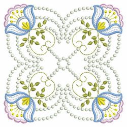 Candlewick Jacobean Flower Quilts 09(Sm)