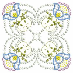 Candlewick Jacobean Flower Quilts 09(Lg) machine embroidery designs